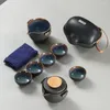 Teegeschirr Sets Grade Topf Reise Chinesischen Kung Tragbare Fu Set Gaiwan Zeremonie Keramik Hohe Von Porzellan Teaset Tassen