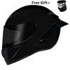 Kaski motocyklowe Safeey Brands Helmet off-road Dirt Rower Downhill Full Face Matte Black S to XXL Capacetes Ce