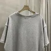 T-shirts de couture de dentelle décontractés pour hommes 24 Début de printemps Détente et confortable Sense avancée Circle de laine unique Cotton3.3