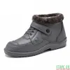 Boots 2023New Bottes pour hommes d'hiver Eva Chaussure chaude de la cheville en peluche