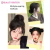 Synthetic Wigs Hair Accessories Self-winding hair bundle ball head wig one-piece flower head hair coil artifact high skull top extra wig bag 240328 240327