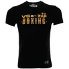 VSZAP combat Fitness sport Muay Thai imprimé T-shirt pur coton Taekwondo boxe combat loisirs à manches courtes