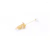 Brooches Romantic Korean Acrylic Flower Brooch For Women Wedding Date Gift Jewelry Accessory Handmade Wholesale