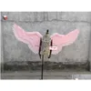 Décoration de fête Adts Big Pink Angel Wings Anniversaire PO Shooting Props Studio Décorations murales Accessoires Drop Delivery Home Garden Dhthd