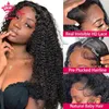 Synthetic Wigs Queen Hair Deep Wave Real HD Lace Wig 13x6 13x4 Full Frontal 4x4 5x5 6x6 HD Closure Wig 100% Human Raw Hair Pre Plucked Lace Wig 240328 240327