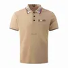 Printemps et automne hommes Polo chemise de sport décontractée hommes solide à manches courtes Polo S-3XL hommes T-shirt mode Breathab 24319