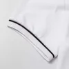 Hohe Version CL Home Letter besticktes Poloshirt für Paare, modisches und locker sitzendes Distressed-T-Shirt mit kurzen Ärmeln