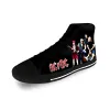 Shoes AC Band Rock Pop Metal Music Lightweight Cloth 3D Print Funny Fashion High Top Canvas Shoes Men Women Casual Breathable Sneakers