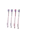 Nuevo 2024 5pcs Ceprush de dientes Versión juvenil mejor alambre de cepillo 4 colores para las encías de la limpieza diariamente cuidados orales cepillo de dientes - para un mejor cable de cepillo -