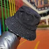 Berety Retro myted jean fisherman kapelusz para vintage moda krótka rondek oddychający solidny kolor cienki sprężyna i lato