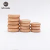 Lets Make Natural Wood Teething Ring All Size 20pcs Beech 40/55/60/65/70/80MM DIY Baby Wooden Toys Handmade Accessories Crafts 240308