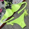 بيكيني مطوي الحافة بوم بيكيني مجموعة وسادة وسادة ups bikini s إلى XXL Swimsuit ضمادة swimsuit ملابس السباحة 240319