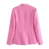 Taop za wczesna wiosna Produkt Women moda i temperament Slim Fit Suit Płaszcz Małe podnośniki Zestaw 240319