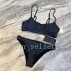 Donna costumi da bagno bikini moda un pezzo abito da bagno costume da bagno senza schienale sexy abito da bagno stilista designer abbigliamento da donna S-xl