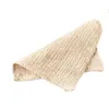 Nature Sisal Reinigungstuch für Bad Körper Peeling Leinen Sisal Waschlappen 25*25cm Duschwaschlappen Sisal Leinenstoff