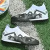 Scarpe da calcio per allenamento professionale all'ingrosso non nuovissime HBP Scarpe da calcio sportive alla moda in stile Graffiti