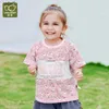 T-shirts LABI BABY Sommer Mädchen 2-5 Jahre Alt Gedruckt T-shirt Hohe Qualität Casual Lose kinder kleidungC24319