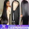 Synthetic Wigs 13x4 13x6 Transparent Lace Front Wigs 30inch Bone Brazilian Straight Hair Wigs Lace Frontal Wig Lace Front Human Hair Wig Remy 240328 240327