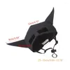 Costumes de chat, chapeau de chauve-souris pour chien, masque d'halloween pour chiens et chats, G2AB