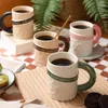 Tasses à café en céramique, tasses à café esthétiques, tasse en porcelaine, service à thé, cafés, cadeau personnalisé, verres de voyage, expresso, cadeaux Vintage