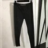 Snygga Slim Stretch Pants Kvinnor Designer Yoga Fitness Pants Brodery Letter Tight Sweatpants Running Pants