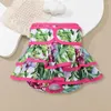 Dog Apparel Diaper Pet Menstrual Pants With Flower Pattern For Dogs Washable Diapers Cats Comfortable Supplies Small Pets