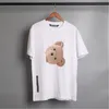 Designer Mens T-shirts Trendy Angell Cuthead Bear T-shirt pour hommes Coton lâche Couples à manches courtes PA Top Vêtements pour femmes CSD2403194-12