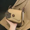 Umhängetaschen 2024 Trend Mode Hochwertige Tasche Erweiterte Retro Kontrastfarbe Vielseitige Umhängetasche Damen Kleines Quadrat