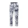 Wybuchowe jeansy amerykańskie High Street Rugged proste Fit Pant Arkusz