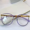 Sunglasses Frames Fashion Lovely Girl Hollow Big Cateye Glasses Frame 126 Round Metal Fullrim 52-18-140 For Prescription Eyewear