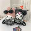 Heißverkaufter japanischer INS süßer Rock Kuro Plüschpuppenrucksack 2023 neuer personalisierter Cartoon-Puppenrucksack