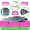 수영 베이트 큰 낚시 유혹 200mm 240mm 인공 하드 미끼 느린 가라 앉는 싱킹 wobbler pesca accesorios mar for Seabass Fish Leurre 240313