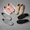 HBP Não-Marca Plus Size Moda Estilo Caminhada Sapatos Casuais Mulheres Anti-slip Mocassins Homens Slip-on Sapatos Esportivos de Fitness Atacado Tênis de Corrida