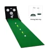 AIDS PGM Golf Indoor Golf Putting Home Golf Putter Multifunction Trainer Mini Practice Mat Exercises Blanket Golfing Training Aids TL033