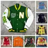 Designer Moda Clássico Varsity Jaqueta Mens Jaquetas Casuais Casal Baseball Puffer Jaqueta Solta Bordado Outono Inverno Vintage Jaqueta De Couro Anime Casacos 167