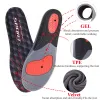 Palmilhas melhor silicone esporte ortopédico arco suporte palmilha para homens mulheres absorção de choque sapatos almofada ao ar livre correndo pés cuidados sneaker sola