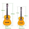 Chitarra Rosefinch 30/39 pollici Chitarra classica per bambini Guitarra Consegna veloce Accessori gratuiti con corde per capotasto Picks Accordatore Corda in nylon