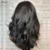 Synthetic Wigs Allove U V Part Wig Human Hair 30 Inch Glueless Body Wave U Shape Wig Full Machine Made Wig Brazilian Human Hair Wigs For Women 240329