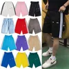 Nya PA Angel Mens Short Fashion Womens Casual Sports Shorts för män ljusblå sida Vita randbyxor 21 Styles Löst byxa CSD2403195-12