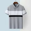 T-shirt à manches courtes pour hommes été nouvelle version coréenne coupe ajustée tendance Ins jeunesse mode décontracté polyvalent polo Omgn {catégorie}