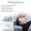 Nyaste M6 Hydra Oxigen Facial Machine Skin Clean Beauty Hydrodermabrasion Ansiktsmaskin 6 i 1