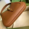 10A Designer di alta qualità piccola spalla 27,5 cm ascellare Ackie 1961 borsa a tracolla in vera pelle borsa hobo da donna 636709 con scatola .c50