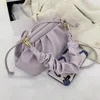 Fourre-tout mode petit sac à main Design sac à bandoulière Grils voyage couleur unie doux en cuir PU sacs à bandoulière pour les femmes