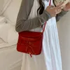 Bolso de hombro pequeño con lazo para chicas dulces con cordón, bolso cuadrado Vintage de charol para mujer, bolsos cruzados con lazo para mujer de PU