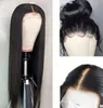 HD Transparente Spitze Perücken 13x6 Spitze Front Menschliches Haar Perücken Pre Gezupft Remy Brasilianische Gerade 360 Spitze Frontal wig3034824