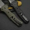 bM 9070BK Claymore Folding Knife CPM-D2 Cobalt Blade Grivory Handle Hunt Outdoor Camp AUTO Pocket Knives 9071 9070 9071BK-1 aUtomatic Tools