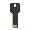 Metal Key Shape USB Flash Drive 64GB Black Pen Drives Silver Stick Real Capacity Storage Devices High Speed U Disk