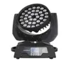 Podiumverlichting 36x10W 4in1 Zoom RGBW LED Wash Moving Head Light voor Dirk in Duitsland8113735