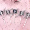 5D Lollipop Mink Lashes Säljer dramatiska 27mm ögonfransar unika förpackning privat etikett 5d Lollipop Mink Lashes7145183