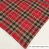 Plaid Fabric Christmas By Meter for Skirt Uniform Dresses Background Diy Sewing Scottish Style Cloth Soft Breathable Comfortable 240309